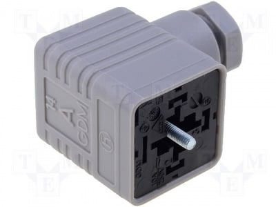 Конектор GDM3009GR Конектор: вентилни; щепсел; формат А; 18mm; женски; PIN: 4; 1,5mm2